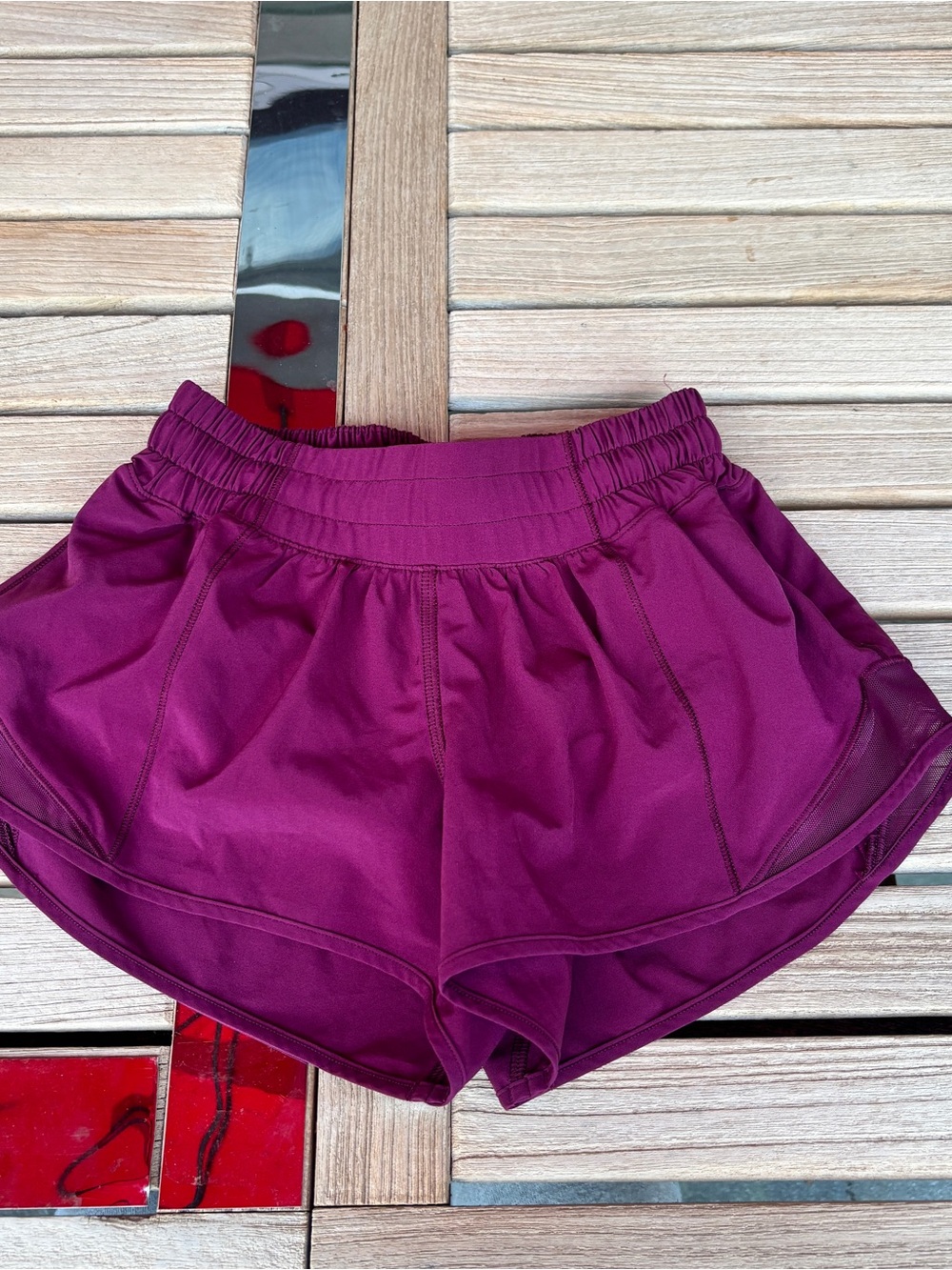 lululemon athletica Plum Athletic Shorts